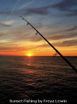 Sunset Fishing by Freya Lewin