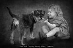 Child with Dog by Wendy Allard, Taunton