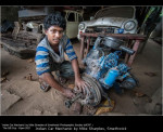 Indian Car Mechanic by Mike Sharples, Smethwick
