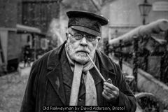 Old Railwayman by David Alderson, Bristol