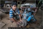 Indian Car Mechanic by Mike Sharples, Smethwick PS
