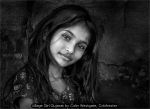 Village Girl Gujarat by Colin Westgate, Colchester