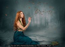 The Girl Who Painted Butterflies by Paul Statter, Wigan 10