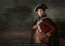Military Painting by Jane Lines, Chorley