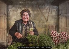 The Vegetable Stall by Jane Lines, Chorley