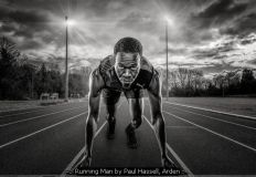 Running Man by Paul Hassell, Arden