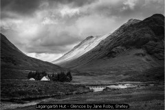 Lagangarbh Hut - Glencoe by Jane Roby, Shirley
