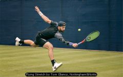 Flying Stretch by Tom Glancz, Nottingham&Notts