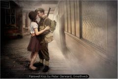 Farewell Kiss by Peter Gennard, Smethwick