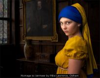 Homage to Vermeer by Mike Lawrence, Oldham