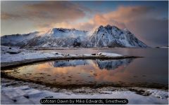 Lofoten Dawn by Mike Edwards, Smethwick