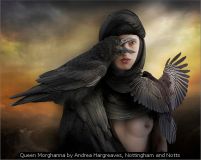Queen Morghanna by Andrea Hargreaves, Nottingham and Notts