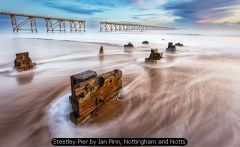 Steetley Pier by Ian Pinn, Nottingham and Notts