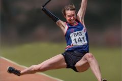 Para Olympian Polly Maton Jumps For Gold by Ken Wade, Nottingham and Notts