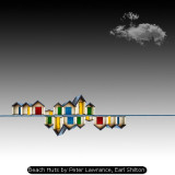 Beach Huts by Peter Lawrance, Earl Shilton