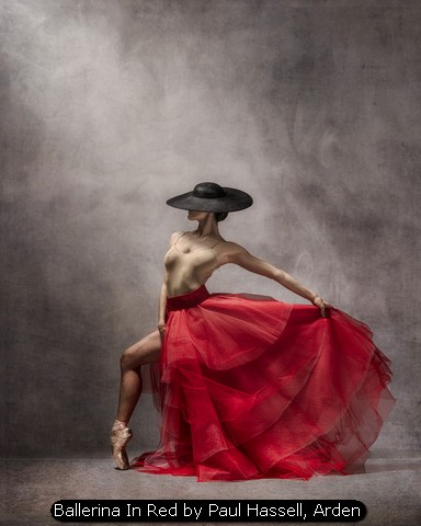Ballerina In Red by Paul Hassell, Arden