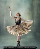 Paper Ballerina by Jeanette Savigar, Chorley