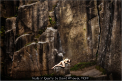 Nude In Quarry by David Wheeler, MCPF