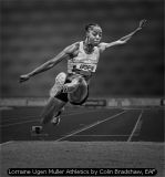 Lorraine Ugen Muller Athletics by Colin Bradshaw, EAF