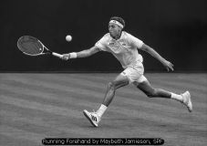 Running Forehand by Maybeth Jamieson, SPF