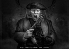 Angry Pirate by Adrian Lines, L&CPU