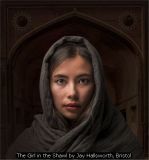 The Girl in the Shawl by Jay Hallsworth, Bristol
